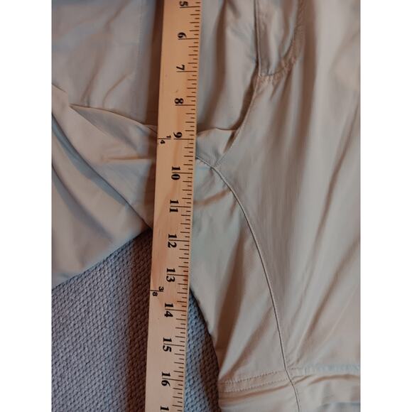 Columbia Titanium Convertible Pants Womens 12 33X29 Light Tan Packable - Picture 13 of 16
